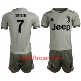 Juventus Fodboldtrøjer Ronaldo 7 Børn Udebanesæt 2018/19 Kort ærmer